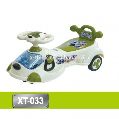 New design plastic cheap kids swing car/go kart car toys prices